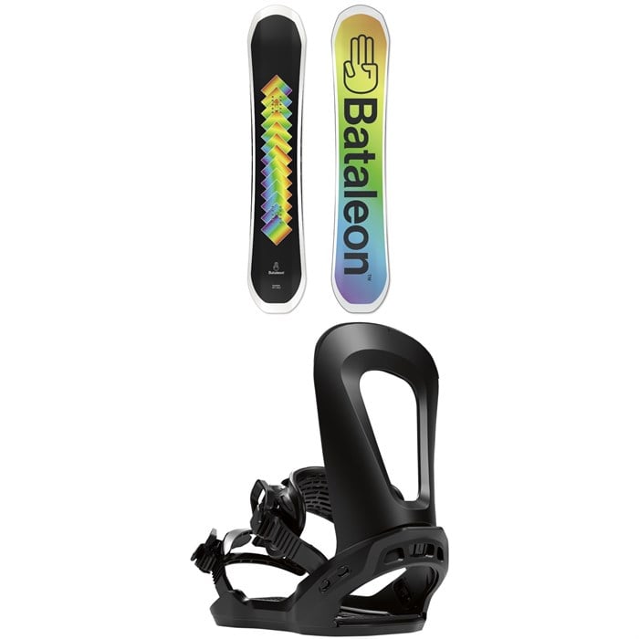 Bataleon - Fun.Kink Snowboard + Chaser Snowboard Bindings 2022