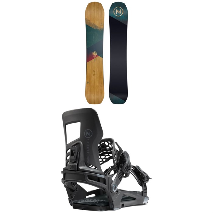 Nidecker - Escape Snowboard + Kaon-X Snowboard Bindings 2022