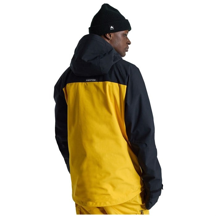 BURTONメンズLODGEPOLE JK Lサイズ ホワイト/ブラック新品 Burton 2024 Men's Lodgepole 2L Jacket - Stout White/True