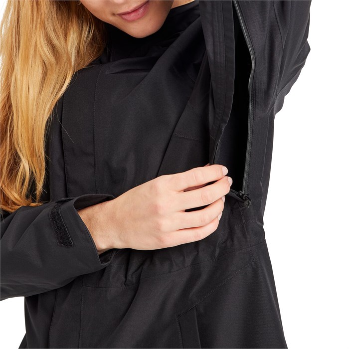 burton rain jacket women's
