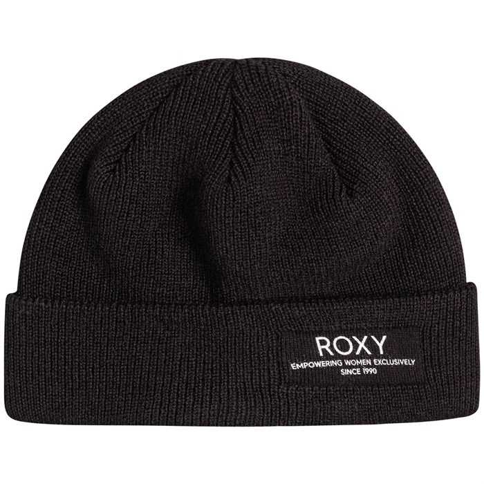 Gorro Roxy Folker Beanie - Gris, Doble Capa De Punto De Acrílico