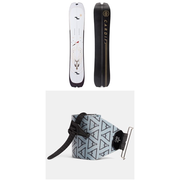Cardiff - Crane Pro Carbon Splitboard + evo x Pomoca Pro Glide Splitboard Skins 2024