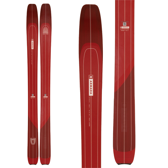 アルマダ　ファットスキー　ロケーター１１２　シール付き Armada Locator 112 Skis 2024 | evo