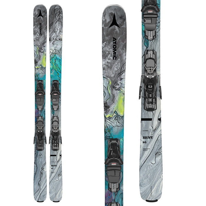 Atomic - Bent 85 Skis + M 10 GW Bindings 2023