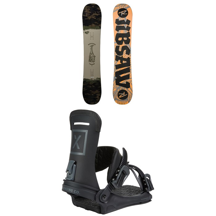 Rossignol - Jibsaw Snowboard 2021 + Fix Yale Ltd Snowboard Bindings 2022