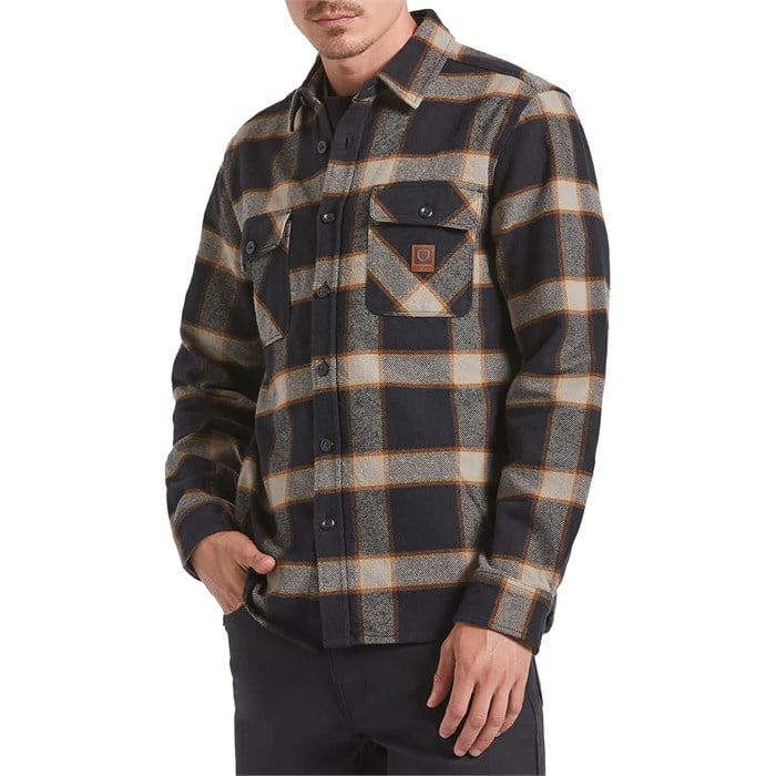 Brixton - Brixton Bowery Heavy Weight Long-Sleeve Flannel - Men's