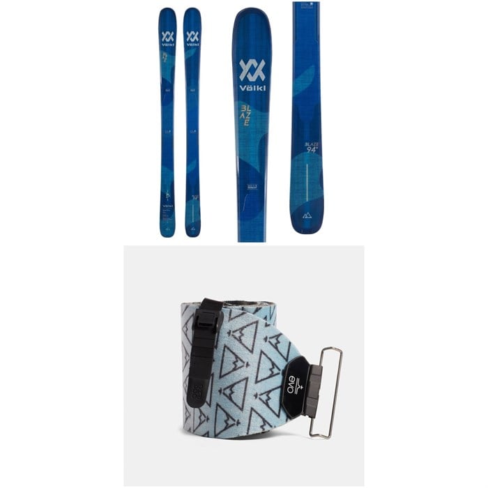 Völkl - Blaze 94 W Skis - Women's 2022 + evo x Pomoca Pro Glide Climbing Skins