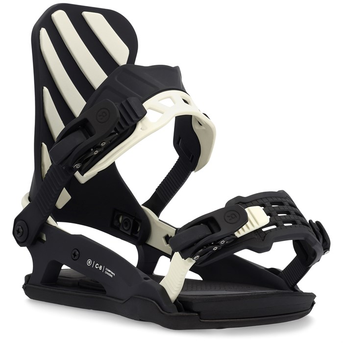 Ride C-8 Snowboard Bindings Black M