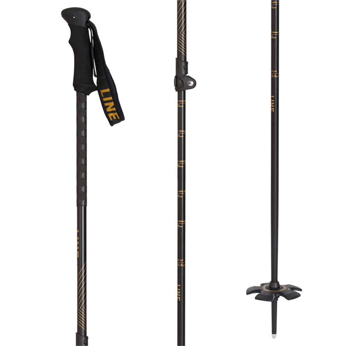 Line Skis Vision Adjustable Ski Poles 2023