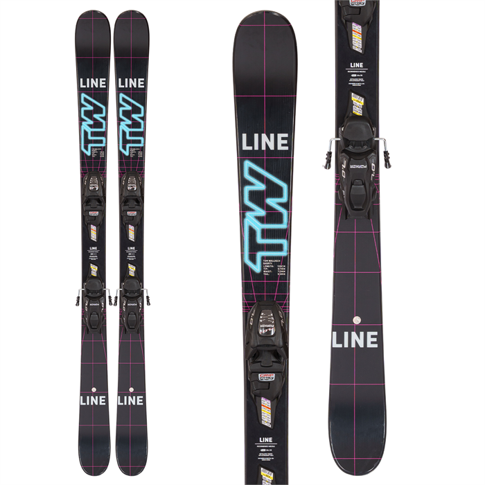 Line Skis - Wallisch Shorty Skis + FTD 4.5 Bindings - Kids' 2023