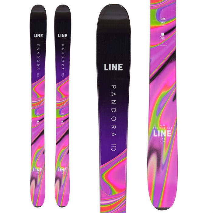 Line Skis - Pandora 110 Skis - Women's 2023
