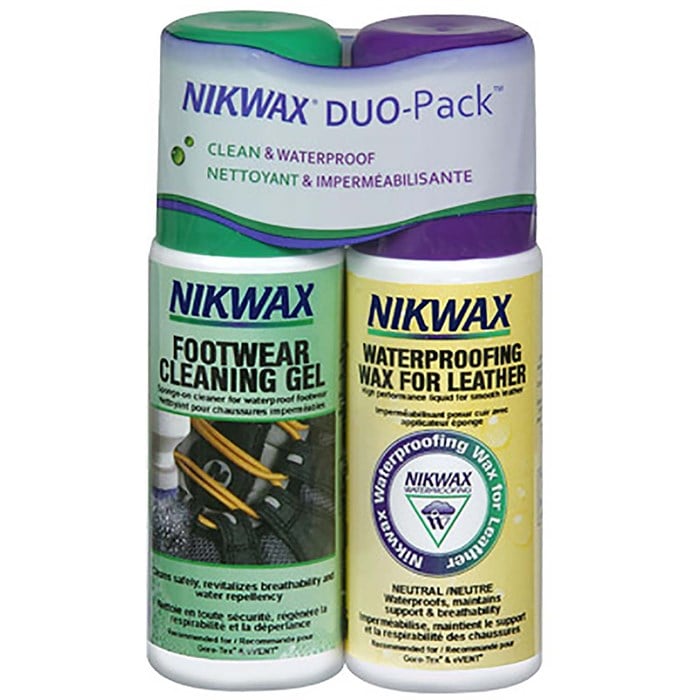 Nikwax - Waterproofing Wax for Leather Liquid Duo-Pack