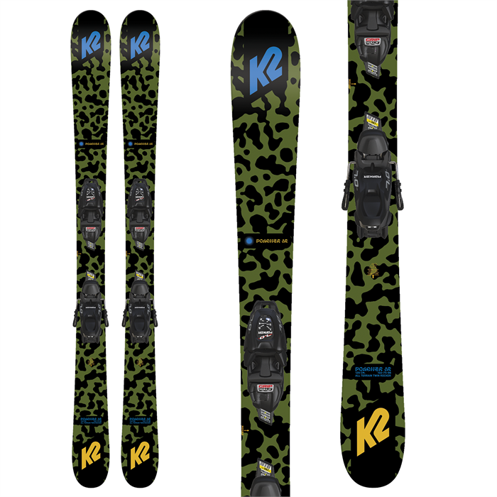 K2 - Poacher Jr Skis + FDT 7.0 Bindings - Kids' 2023