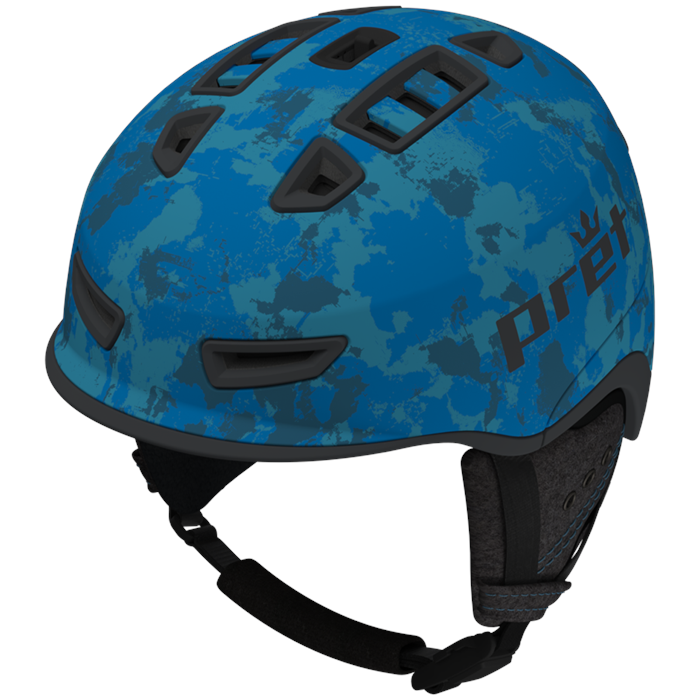 PRET Epic X MIPS Helmet For Adults - Ultra Lightweight, Audio Ready | Black, Medium Size