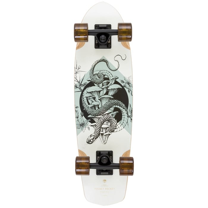 Arbor Pocket Rocket Bamboo Cruiser Skateboard Complete | evo