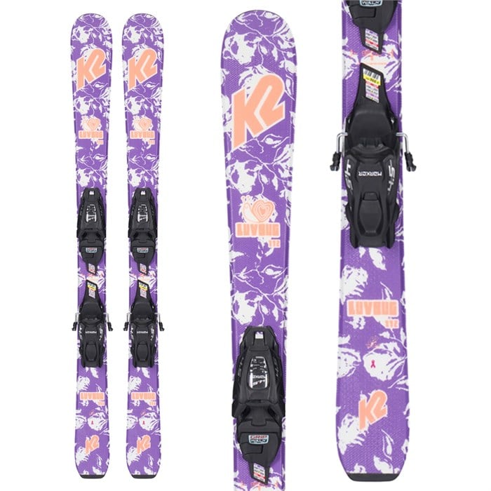 K2 - Luv Bug Skis + FDT 4.5 Bindings - Kids' 2023