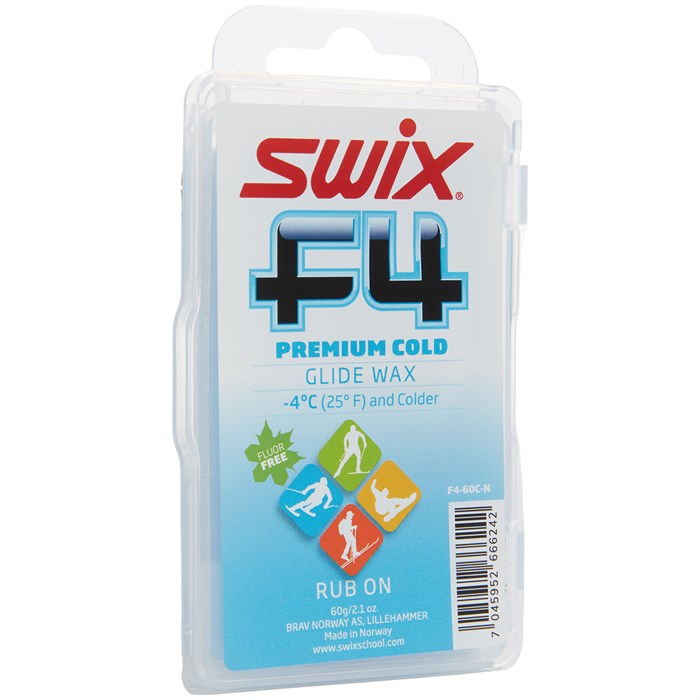 SWIX - F4-60C-N Glidewax Cold 60g w/cork