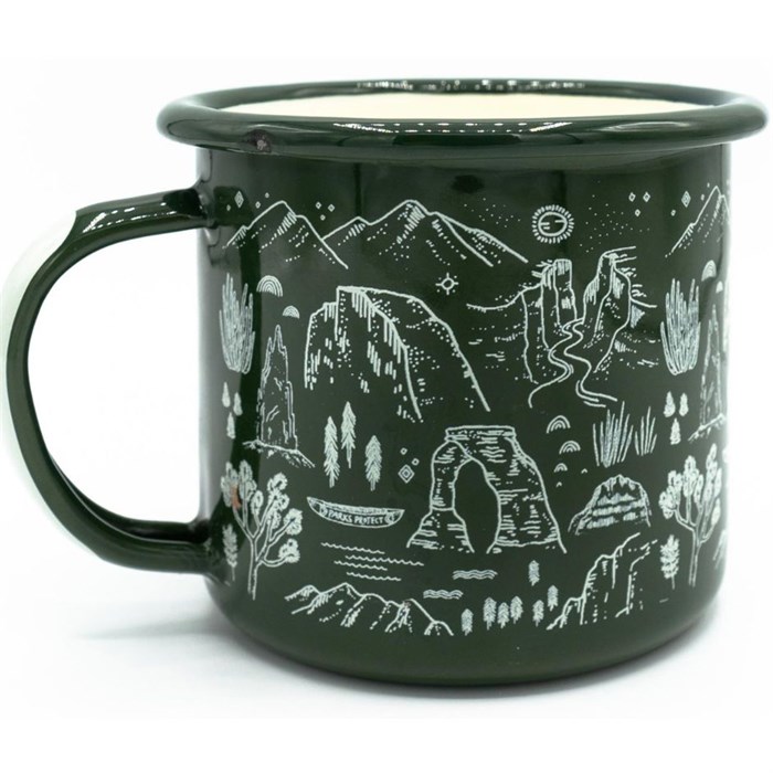 Parks Project - National Parks Iconic Enamel Mug