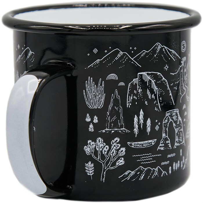 Shop National Park Iconic Enamel Mug Inspired By National Parks