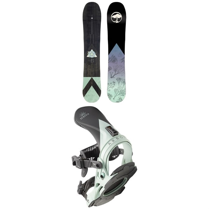 Arbor - Veda Camber Snowboard + Sequoia Snowboard Bindings - Women's 2023