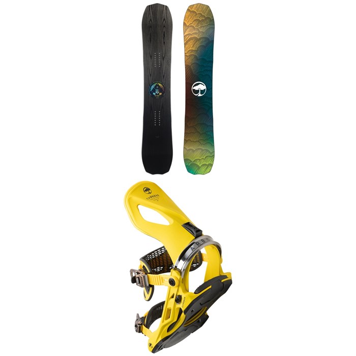 Arbor - Bryan Iguchi Pro Camber Snowboard + Cypress Snowboard Bindings 2023