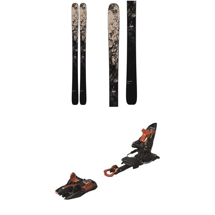 Rossignol - Black Ops Escaper Skis 2022 + Marker Kingpin 13 Alpine Touring Ski Bindings 2020