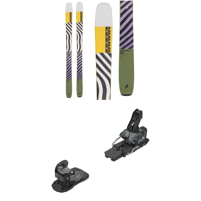 K2 - Mindbender 108Ti Skis + Salomon Warden MNC 13 Ski Bindings 2022