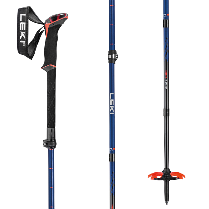 LEKI - Leki Sherpa FX Carbon Adjustable Ski Poles 2023