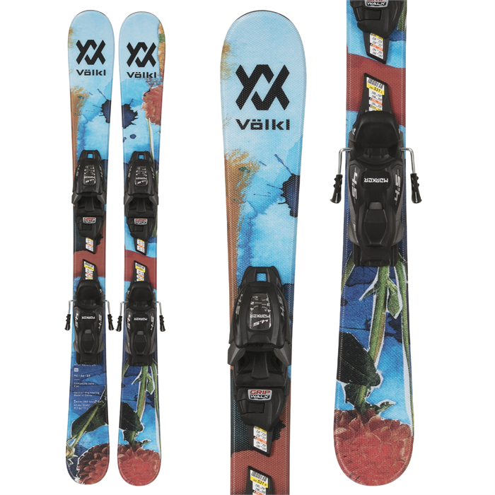 Völkl - Mini Revolt Junior Skis + vMotion 4.5 GW Bindings - Kids' 2023