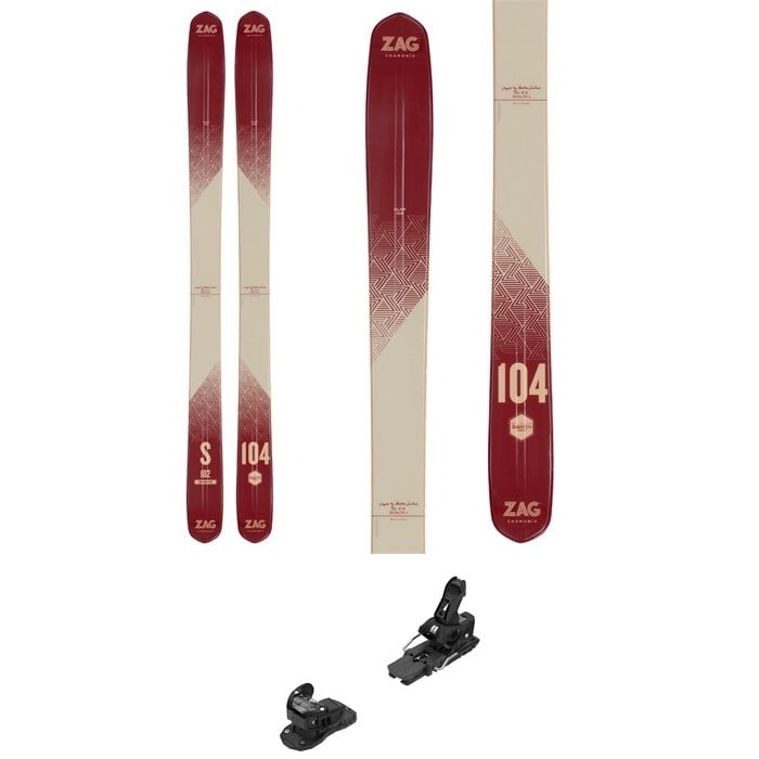 ZAG - Slap 104 Skis + Armada Warden 13 Demo Bindings 2022 - Used