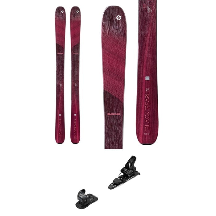 Blizzard Black Pearl 97 Skis Salomon Warden 11 Demo Bindings Women s 2022 Used evo