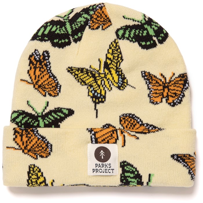 Parks Project - Butterflies Intarsia Beanie