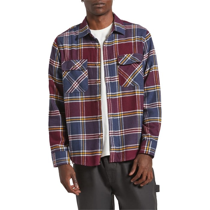 Brixton - Brixton Bowery Long-Sleeve Flannel - Men's