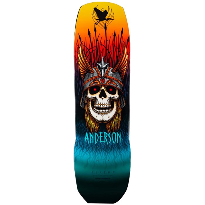 Powell Peralta - Andy Anderson Heron Skull Flight 9.13 Skateboard Deck