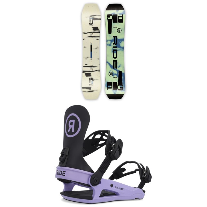 Ride - Twinpig Snowboard + CL-4 Snowboard Bindings - Women's 2023