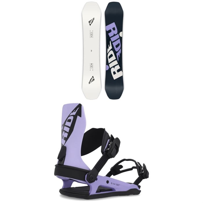 Ride - Zero Snowboard + C-6 Snowboard Bindings 2023