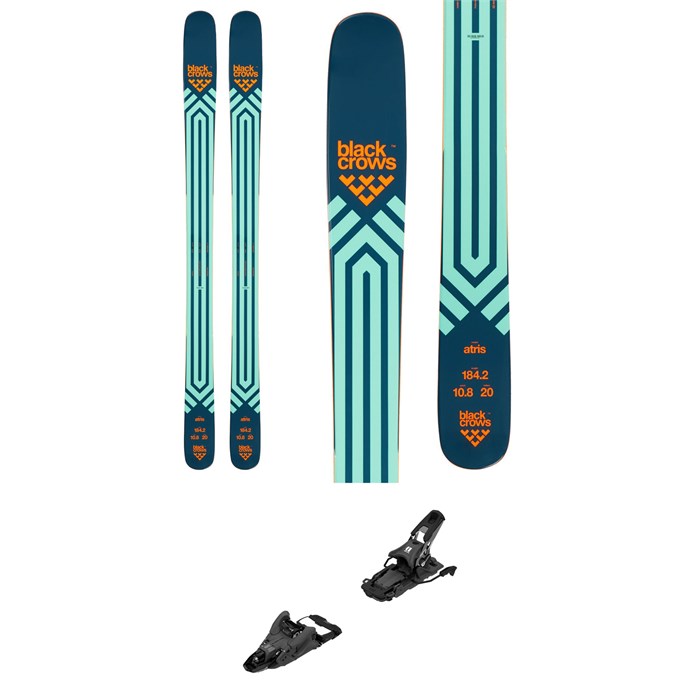 Black Crows - Atris Skis + Armada Shift MNC 13 Alpine Touring Ski Bindings 2022 - Used