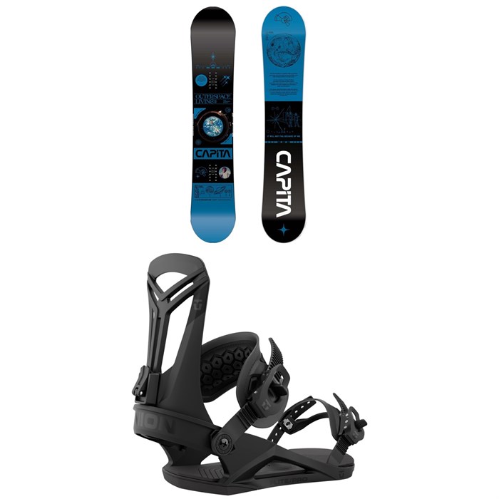 CAPiTA - Outerspace Living Snowboard + Union Flite Pro Snowboard Bindings 2023