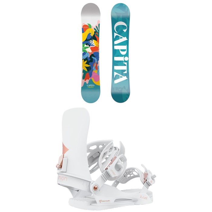 CAPiTA - Paradise Snowboard + Union Juliet Snowboard Bindings - Women's 2023