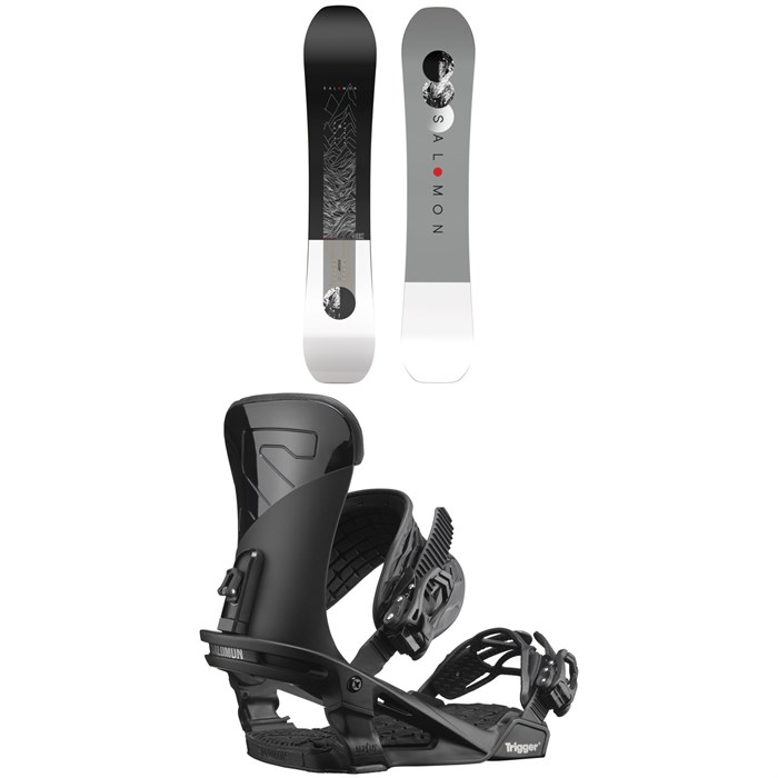 Salomon - Sight Snowboard + Trigger Snowboard Bindings 2023