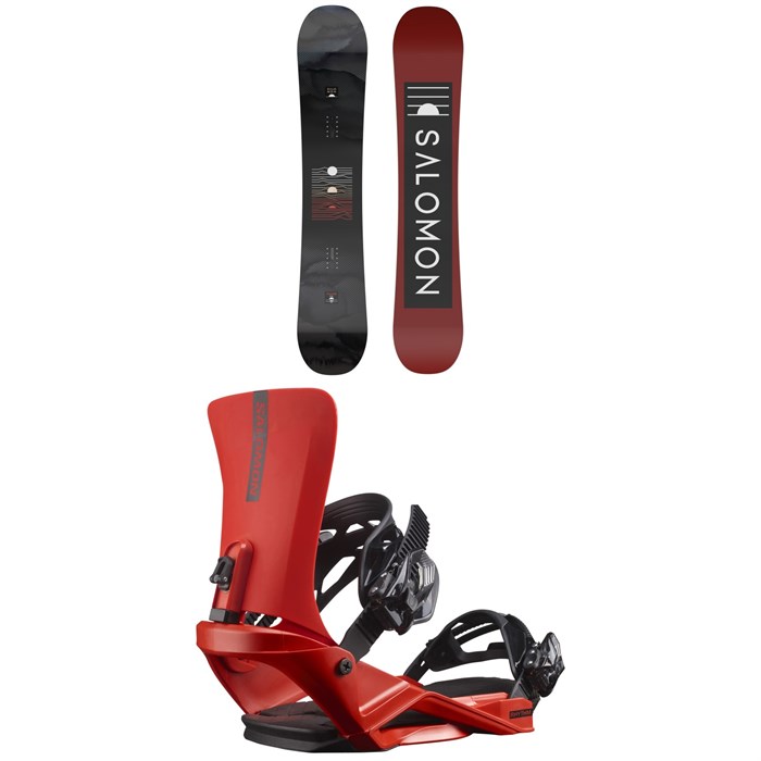 Salomon - Pulse Snowboard + Rhythm Snowboard Bindings 2023