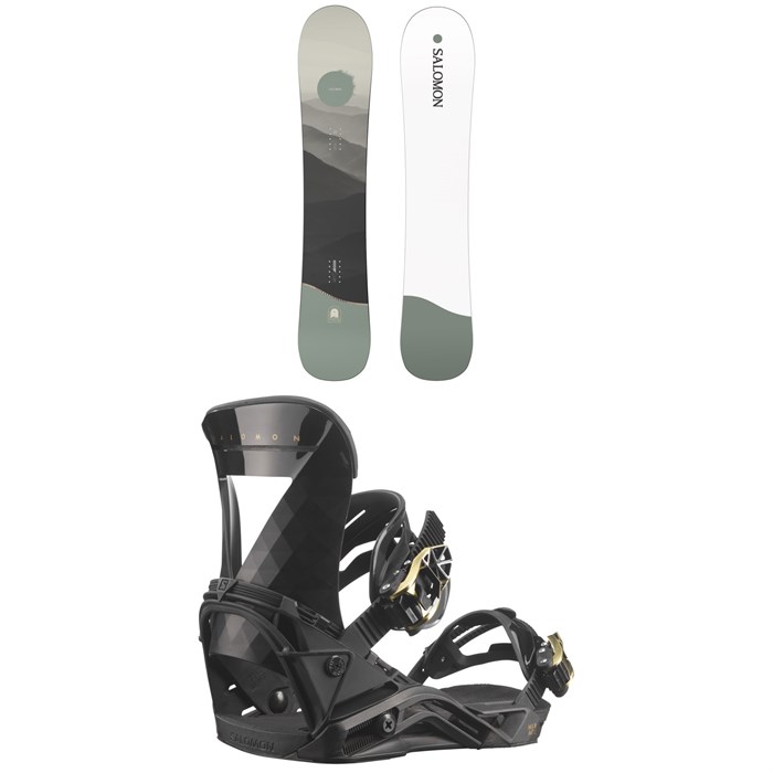 Salomon - Bellevue Snowboard + Mirage Snowboard Bindings - Women's 2023