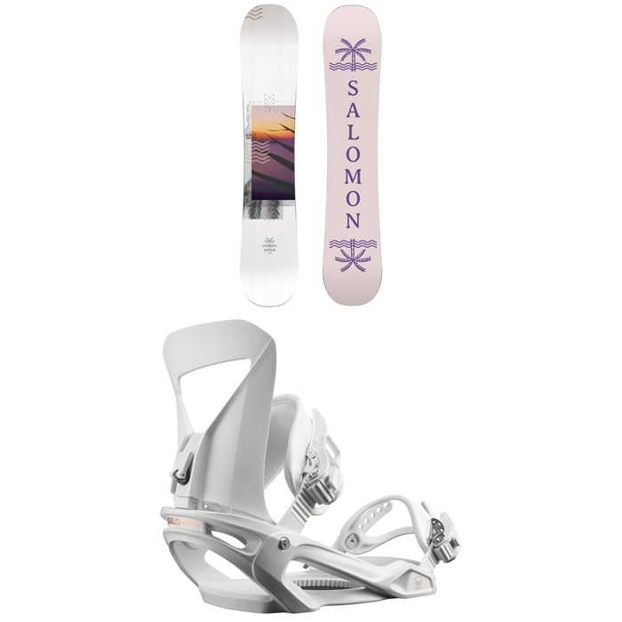 Salomon - Lotus Snowboard + Spell Snowboard Bindings - Women's 2023