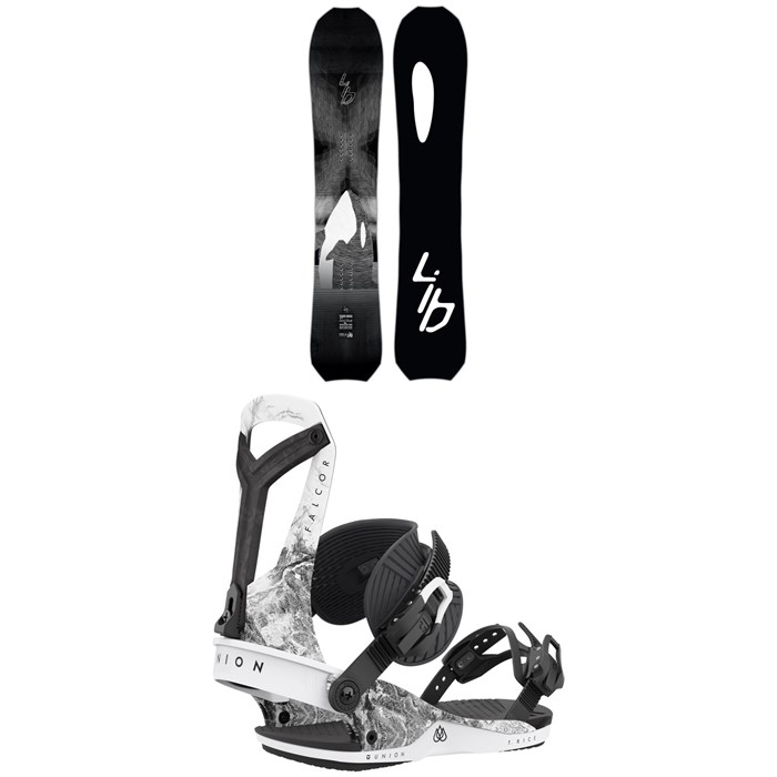 Lib Tech - T.Rice Orca Snowboard + Union Falcor Snowboard Binding 2023