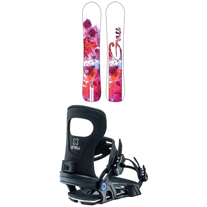 GNU - Chromatic BTX Snowboard + Bent Metal Metta Snowboard Bindings - Women's 2023