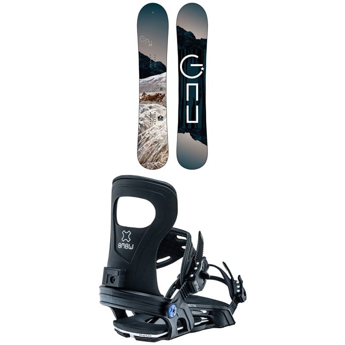 GNU - Ravish C2 Snowboard + Bent Metal Metta Snowboard Bindings - Women's 2023