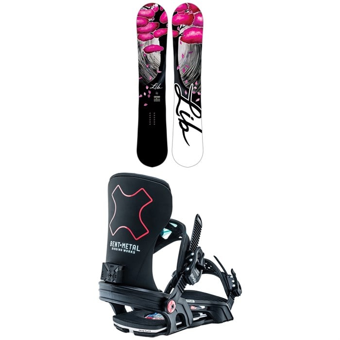 Lib Tech - Cortado C2 Snowboard + Bent Metal Stylist Snowboard Bindings - Women's 2023