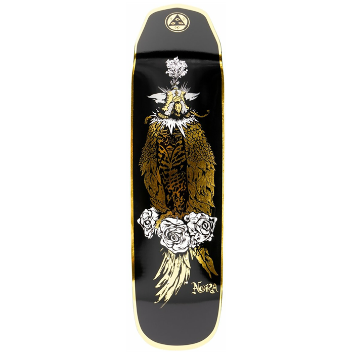 Welcome - Peregrine on Wicked Queen Gold 8.6 Skateboard Deck