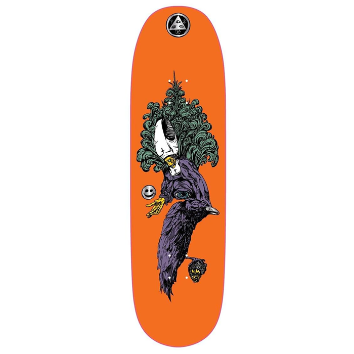 Welcome - Tonight I'm Yours on Baculus 2 Orange 9.0 Skateboard Deck