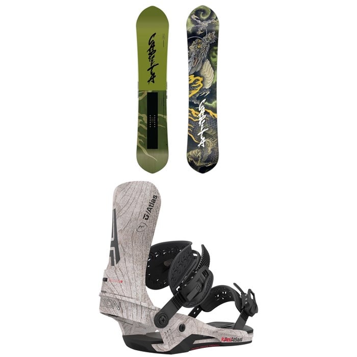 CAPiTA - CAPiTA Kazu Kokubo Pro Snowboard + Union Atlas Snowboard Bindings 2023